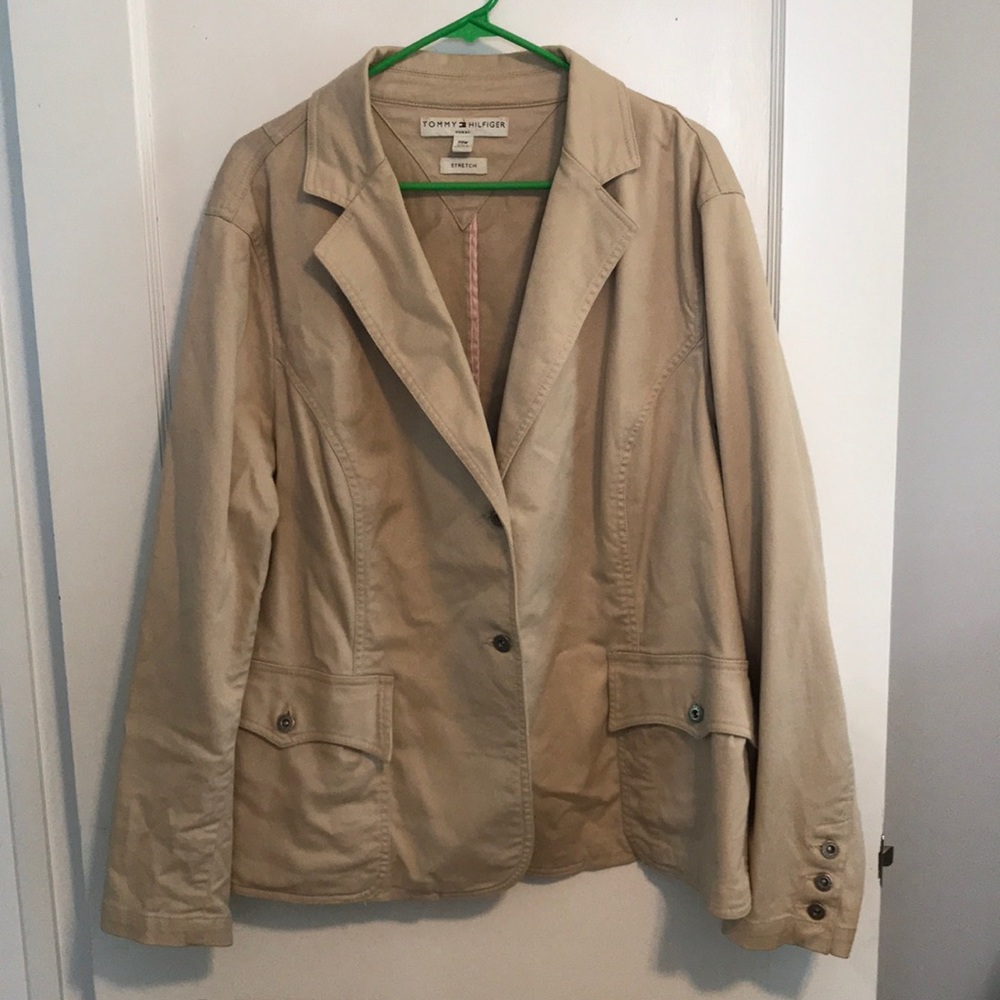 Tommy Hilfiger khaki blazer